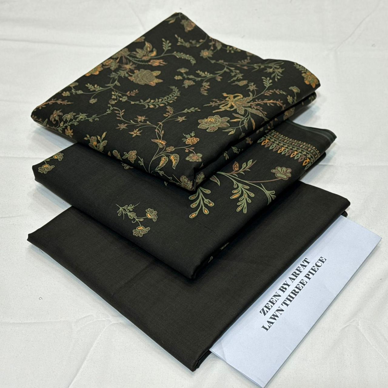 Zeen Printed Lawn Unstitched 3Piece D-31