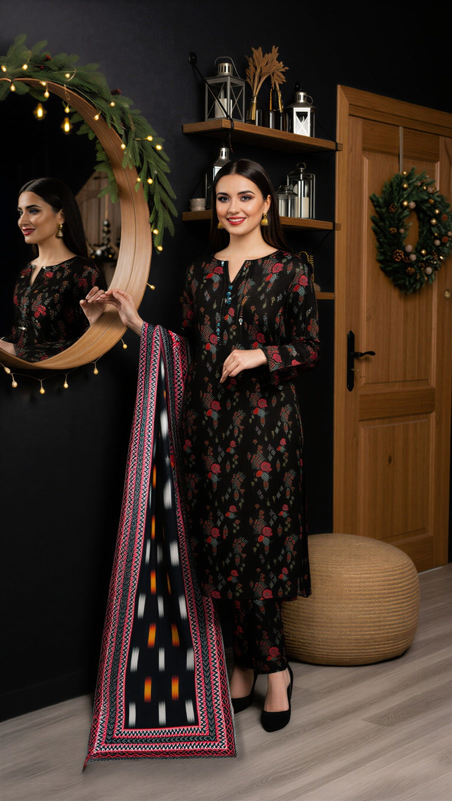 Sapphire 3PC Unstitched Bahaar SN-04