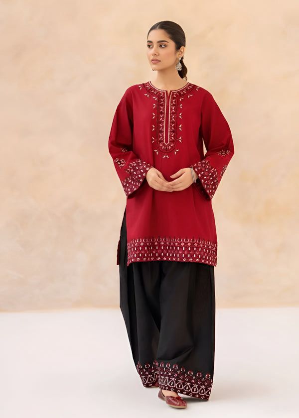Most Hit 2PC Embroidered Lawn D-25