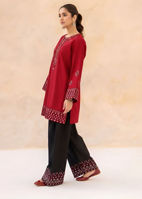 Most Hit 2PC Embroidered Lawn D-25