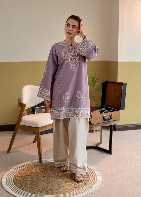 Most Hit 2PC Embroidered Lawn D-05