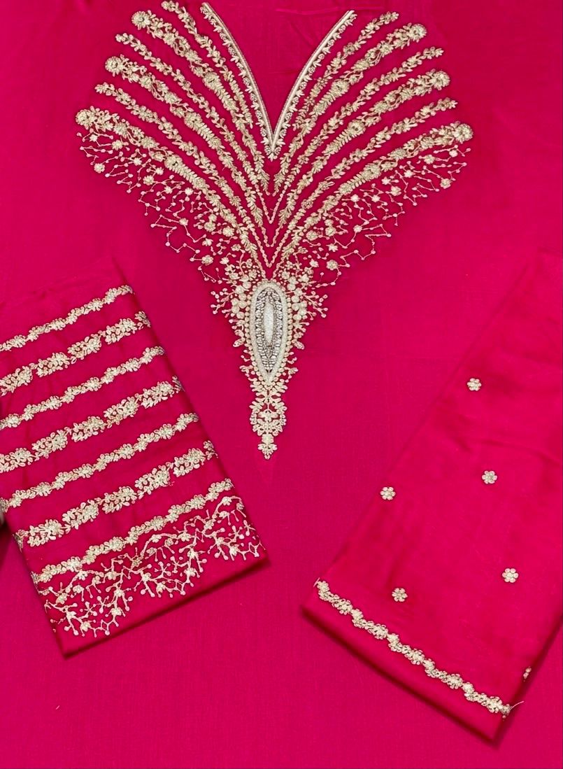 Most Hit 2PC Embroidered Lawn D-11