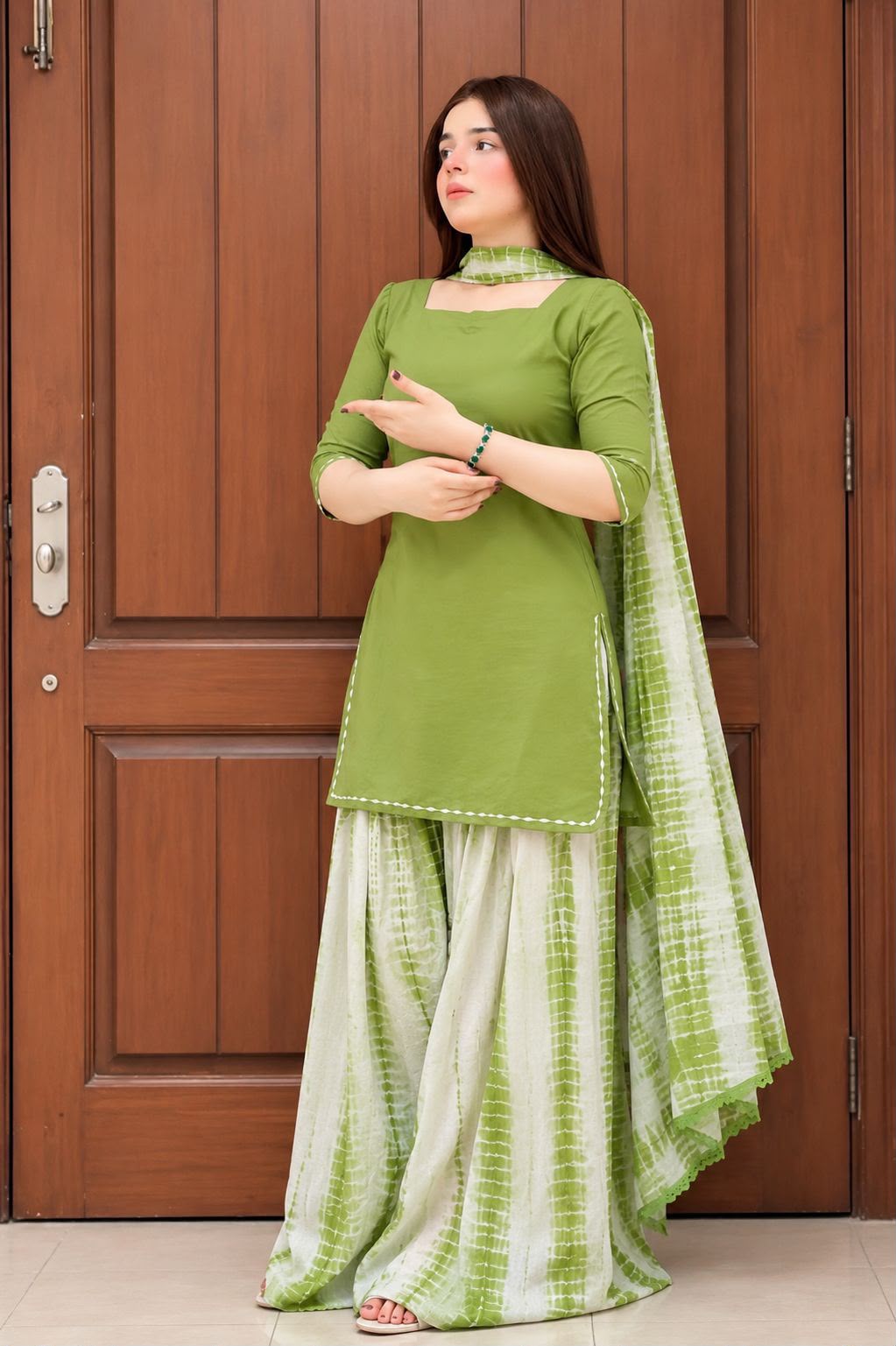 AMNA MALIK 3pc Summer Tie & die FD-05