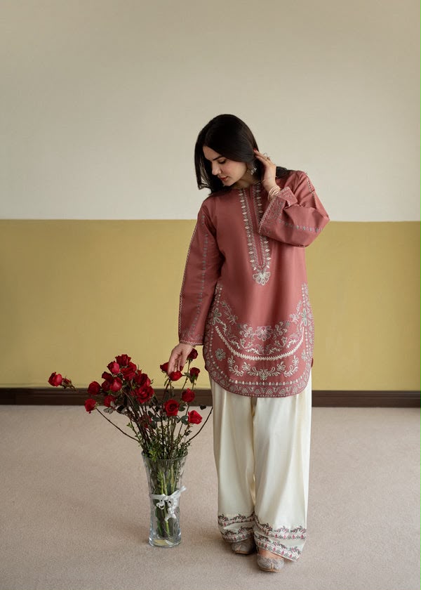 Most Hit 2PC Embroidered Lawn D-26