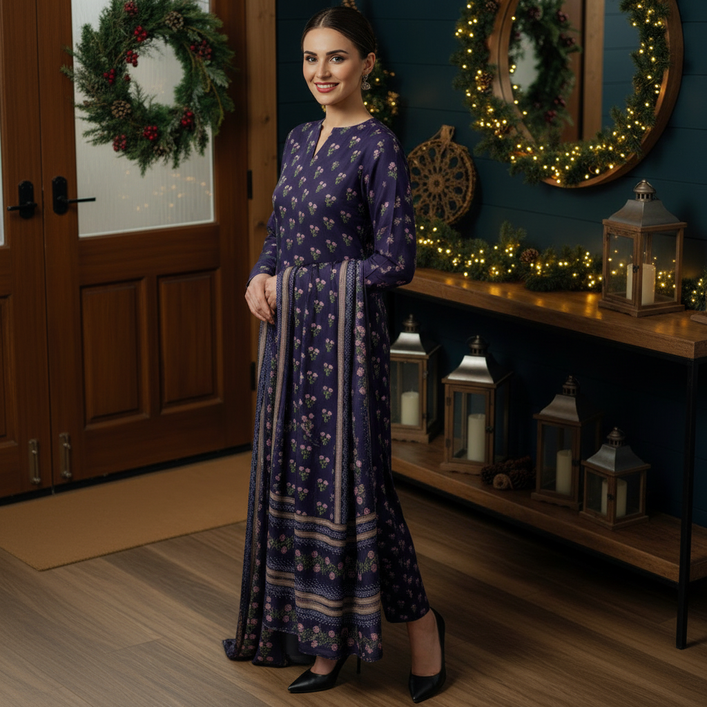 Sapphire 3PC Unstitched Bahaar SN-01
