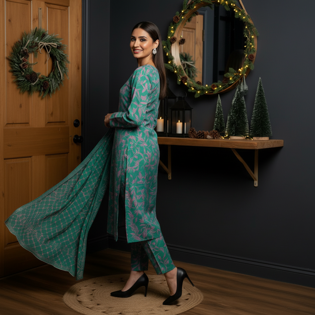 Sapphire 3PC Unstitched Bahaar SN-05