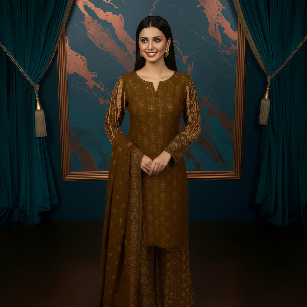 Sapphire 3PC Unstitched Bahaar SN-03